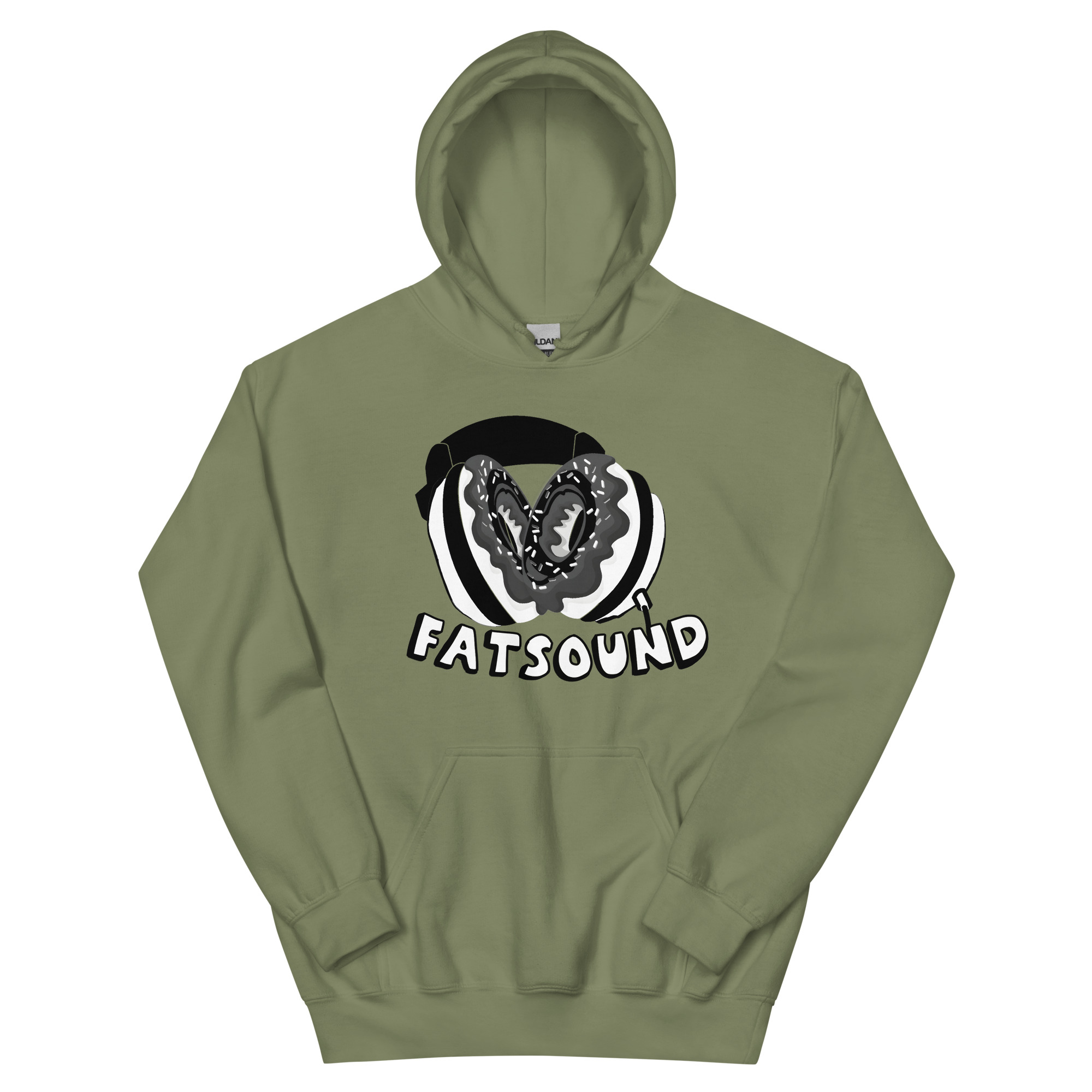 Fat Hoodie Military