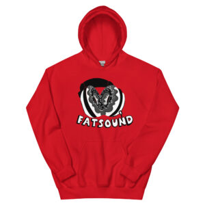 Fat Plat Hoodie Red