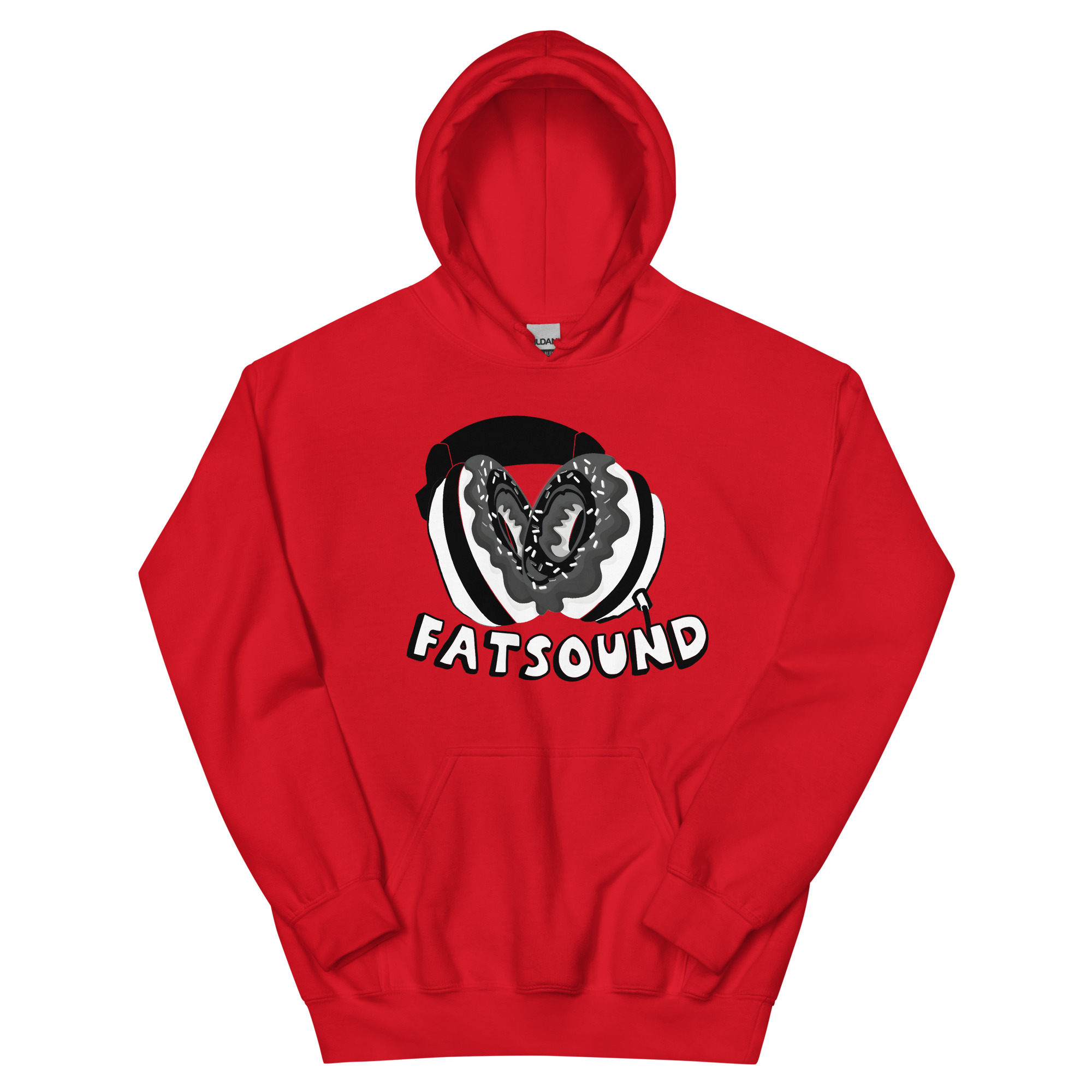Fat Plat Hoodie Red