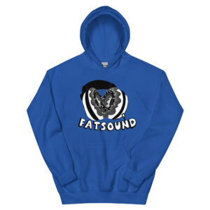 Fat Plat Hoodie Blue